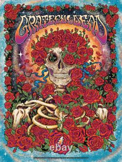 Nathaniel Deas Grateful Dead Poster Screen Print Limited /200 SOLD OUT 18x24 Art