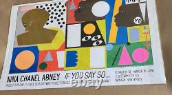 Nina Chanel Abney Limited Edition Print Poster African American Art Sold Out New