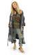 Nwt Magnolia Pearl European Linen Quilted Native Art Coat Sitting Bull Sold Out