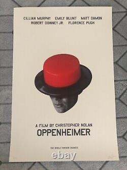 OPPENHEIMER by Akiko Stehrenberger Art Print Poster Not Mondo Sold Out Ed. Of 20
