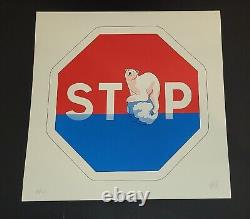 OakOak Stop Global Warming Art Print Signed Numbered Rare Mint Sold Out