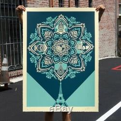Obey Giant A Delicate Balance Large Print #/89 SOLD OUT Shepard Fairey