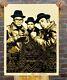Obey Giant Shepard Fairey Run Dmc Raising Hell Gold Signed/numbered Sold Out