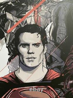 Oliver Barrett Justice League SIGNED Limited Edition Sold Out Print Mondo