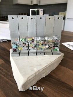 Original BANKSY Walled Off Hotel Sculpture WITH COA Rare 6 Section NOW SOLD OUT