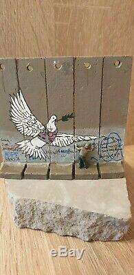 Original banksy Armoured Dove Walled Off Hotel-Original certificate Sold OUT