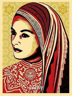 PEACE WOMAN very rare 2008 shepard fairey obey giant SOLD OUT