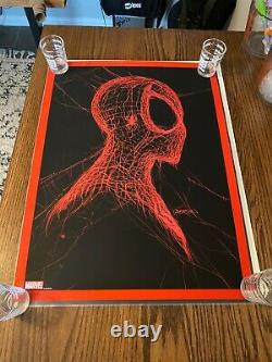 Patrick Gleason Amazing Spider-Man Red Limited Edition Sold Out Print Nt Mondo