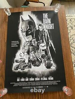 Paul Man The Dark Knight Variant Limited Edition Sold Out Print Nt Mondo