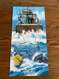 Paul Mann Jaws Orca Limited Edition Sold Out Print Nt Mondo