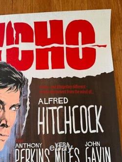 Paul Mann Psycho Regular SOLD OUT Poster Mondo & Bottleneck Artist