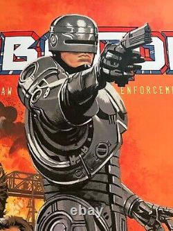 Paul Mann Robocop Limited Edition Sold Out Movie Art Print Nt Mondo