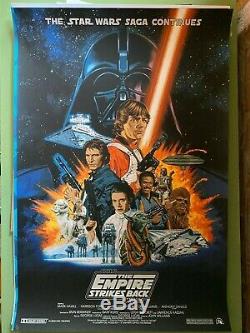Paul Mann Star Wars Empire Strikes Back poster Mondo artist sold out rare