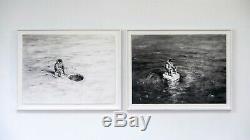 Pejac Yin-Yang signed diptych prints 1/90. Sold out. In Hand. ScattercrowithMeadow