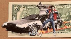 Penny Uk Street Artist 2 Dollar Back To The Future Print Edition Sold Out