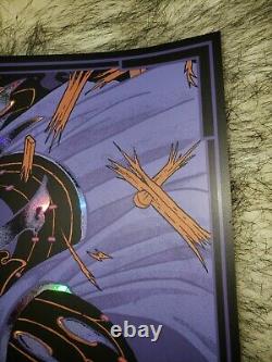 Peter Diamond TMNT Signed AP Foil Poster Sold Out Not Mondo