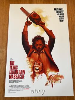 Phantom City Creative Texas Chainsaw Massacre Sold Out Poster Mondo Artist