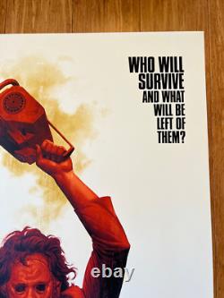 Phantom City Creative Texas Chainsaw Massacre Sold Out Poster Mondo Artist
