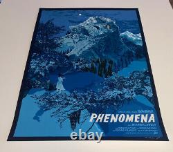 Phenomena Mondo Movie Art Print X/45 LandLand Signed! Jessica Seamans Sold Out