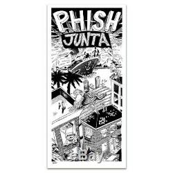 Phish Junta LIMITED POSTER -Jim Pollock- SOLD OUT 1989