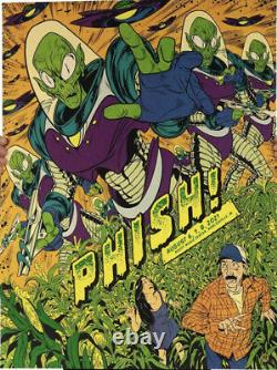 Phish Poster Noblesville Deer Creek 2021 Dombrowski #ed/1600 Mint Sold Out