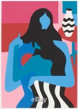 Piet Parra Safety Dance Sold Out Signed Numbered Print! Stored Flat