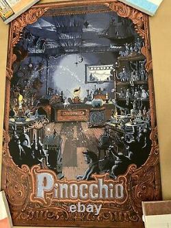 Pinocchio Kilian Eng Sold Out Numbered Poster Print (Cyclops Print Works)