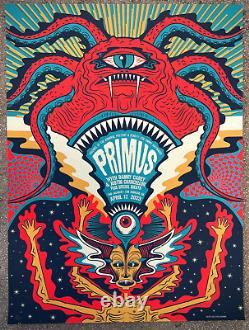 Primus / Tool Los Angeles, CA CONCERT POSTER SOLD OUT 2023 Belasco