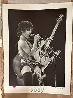 Prince Fine Art Print Signed & Numbered By Leni Sinclair'80 Sold Out