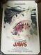 Rare Variant 24x36 Jaws Giclee Art Print Poster Hand Numbered #83/100 Sold Out