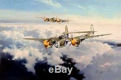 ROBERT TAYLOR Lightning Strike P-38 SOLD OUT RARE 4 Signatures PRICE REDUCED