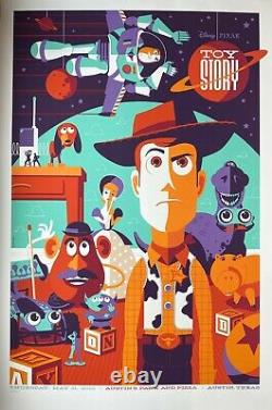 Rare SOLD OUT Toy Story Mondo Screenprint by Tom Whalen (24x36)
