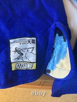 Rare Sold Out Kitsune BJJ Bloom Gi Blue (F4) Unworn Martial Arts Gi HTF Withbag