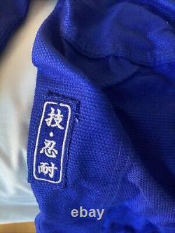 Rare Sold Out Kitsune BJJ Bloom Gi Blue (F4) Unworn Martial Arts Gi HTF Withbag