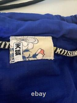 Rare Sold Out Kitsune BJJ Bloom Gi Blue (F4) Unworn Martial Arts Gi HTF Withbag