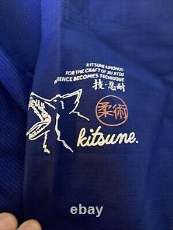 Rare Sold Out Kitsune BJJ Bloom Gi Blue (F4) Unworn Martial Arts Gi HTF Withbag