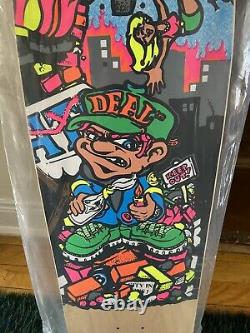 Rare The New Deal Andy Howell Skateboard Deck Screened Arson Sold Out Natural