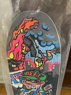 Rare The New Deal Andy Howell Skateboard Deck Screened Arson Sold Out Natural