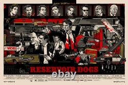 Reservoir dogs by Tyler Stout Regular Rare Sold out Mondo print
