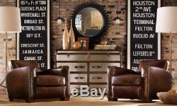 Restoration Hardware Giant Framed Wall Art'New York City Subway' SOLD OUT