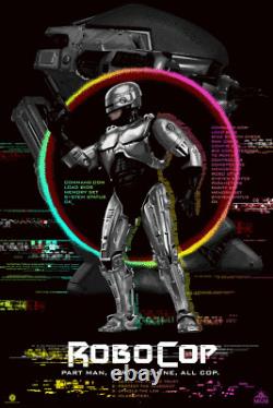 RoboCop Chris Thornley Poster Holo Foil Grey Matter Nt Mondo SOLD OUT