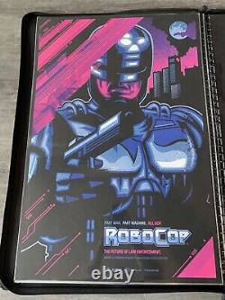RoboCop Variant Print Poster James White Sold Out Numbered x/75 Mondo Drive