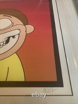 Ron English Rick & Morty Grin edition of 50 sold out Rare Print 01/50