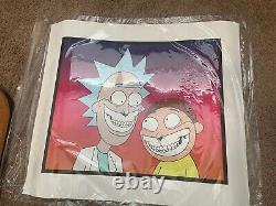 Ron English Rick & Morty Grin edition of 50 sold out Rare Print 30/50