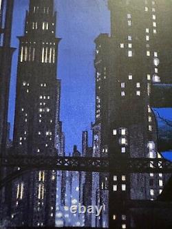 Rory Kurtz Batman 89 Limited Edition Sold Out Movie Print Nt Mondo