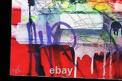 SABER MSK AWR SIGNED Awful Beautiful Lie Handfinished print FLAG ed/100 SOLD OUT