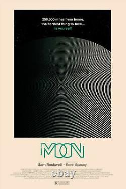 SALE Moon by Olly Moss Rare Sold out Mondo print