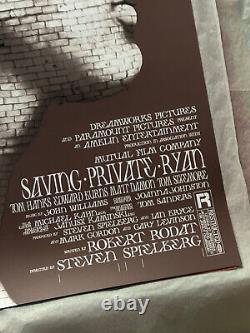 SAVING PRIVATE RYAN variant poster GABZ Bottleneck Gallery SOLD OUT /50