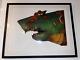 Shark Toof Framed Print. Une Raphael 16/50 Hand Signed Sold Out