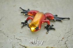 SHOW FROG OF AURORA CRACKER Bronze Frog By the Frogman Tim Cotterill SOLD OUT